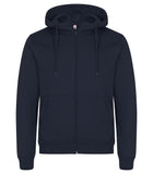 Clique Miami Hoody Full Zip, unisex. 4 väriä.