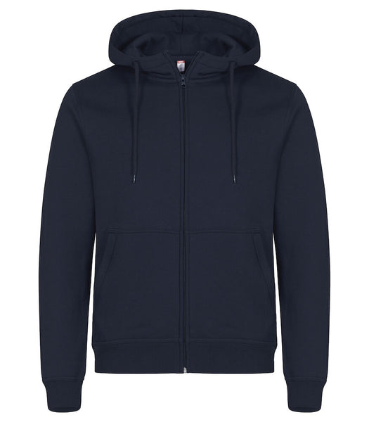 Clique Miami Hoody Full Zip, unisex. 4 väriä.