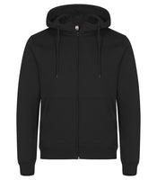 Clique Miami Hoody Full Zip, unisex. 4 väriä.