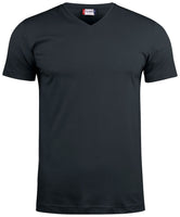 Clique Basic-T V-neck, Unisex. Useita värejä