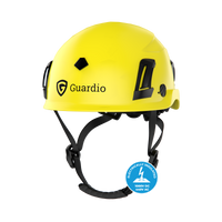 Guardio Armet Volt Fluorescent Safety Helmet Keltainen ja oranssi