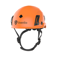 Guardio Armet Volt Fluorescent Safety Helmet Keltainen ja oranssi