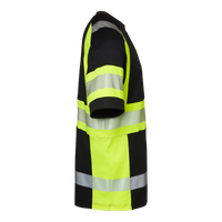 Top Swede 600 T-shirt Black/fluorescent yellow (914)