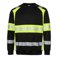 Top Swede 602 Sweat Black/fluorescent yellow (914)