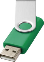 USB Rotate Basic, esim. 100kpl. 1GB 1-väri silkkipainatuksella.