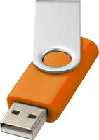 USB Rotate Basic, esim. 100kpl. 1GB 1-väri silkkipainatuksella.