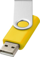 USB Rotate Basic, esim. 100kpl. 1GB 1-väri silkkipainatuksella.